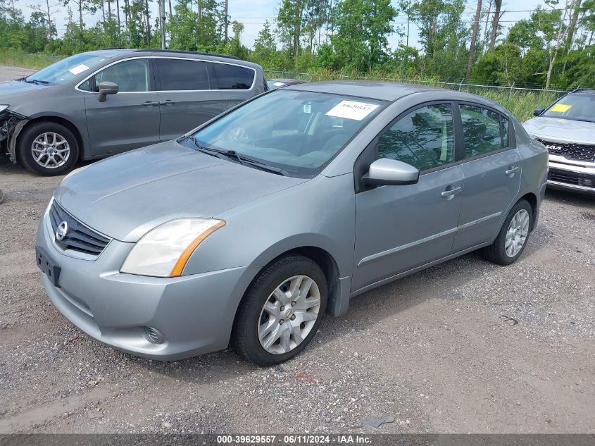 2012 Nissan Sentra 2.0 S VIN: 3N1AB6AP9CL721389 Lot: 39629557