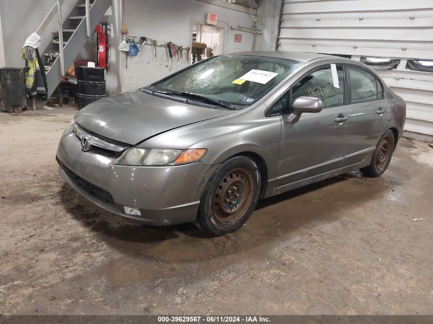 1HGFA16536L141296 | 2006 HONDA CIVIC