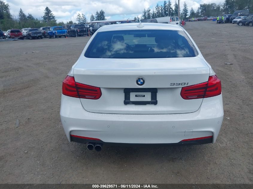 2017 BMW 330I VIN: WBA8B9C30HK885269 Lot: 39629571