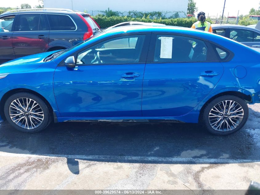 2024 Kia Forte Gt-Line VIN: 3KPF54AD7RE734837 Lot: 39629574