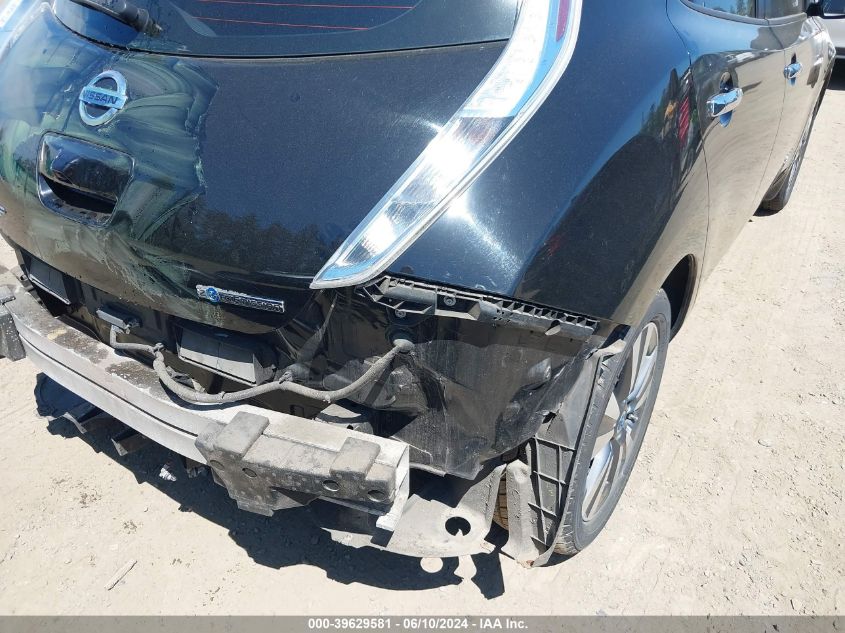 2014 Nissan Leaf Sl VIN: 1N4AZ0CP0EC339470 Lot: 39629581