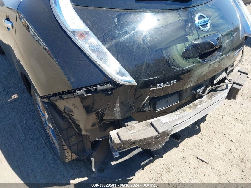 2014 Nissan Leaf Sl VIN: 1N4AZ0CP0EC339470 Lot: 39629581