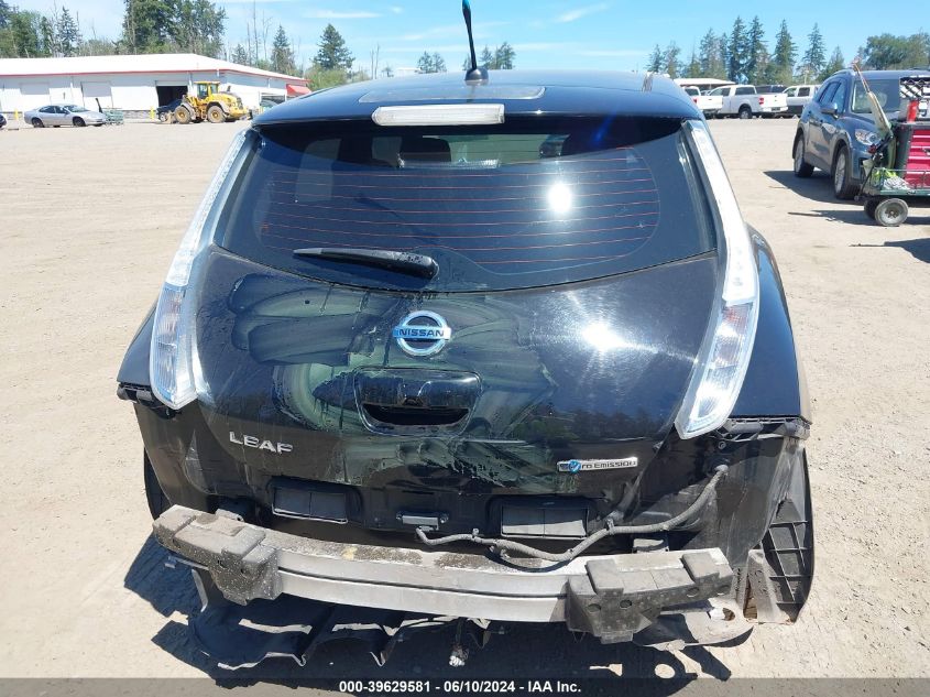 2014 Nissan Leaf Sl VIN: 1N4AZ0CP0EC339470 Lot: 39629581