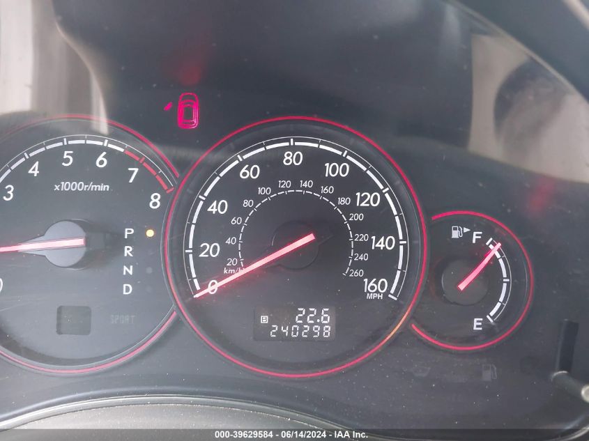 2005 Subaru Legacy 2.5Gt Limited VIN: 4S3BL676X54209324 Lot: 39629584