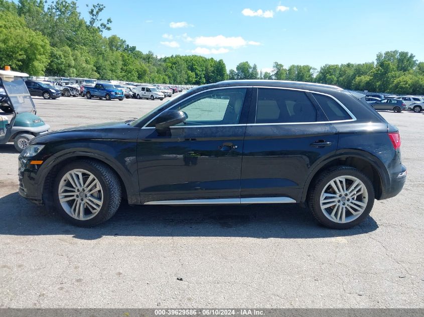 2018 Audi Q5 2.0T Premium/2.0T Tech Premium VIN: WA1BNAFY7J2003877 Lot: 39629586