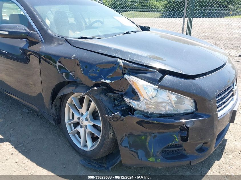 2010 Nissan Maxima 3.5 Sv VIN: 1N4AA5AP1AC807806 Lot: 39629588