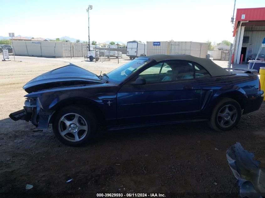 2003 Ford Mustang VIN: 1FAFP44463F407757 Lot: 39629593