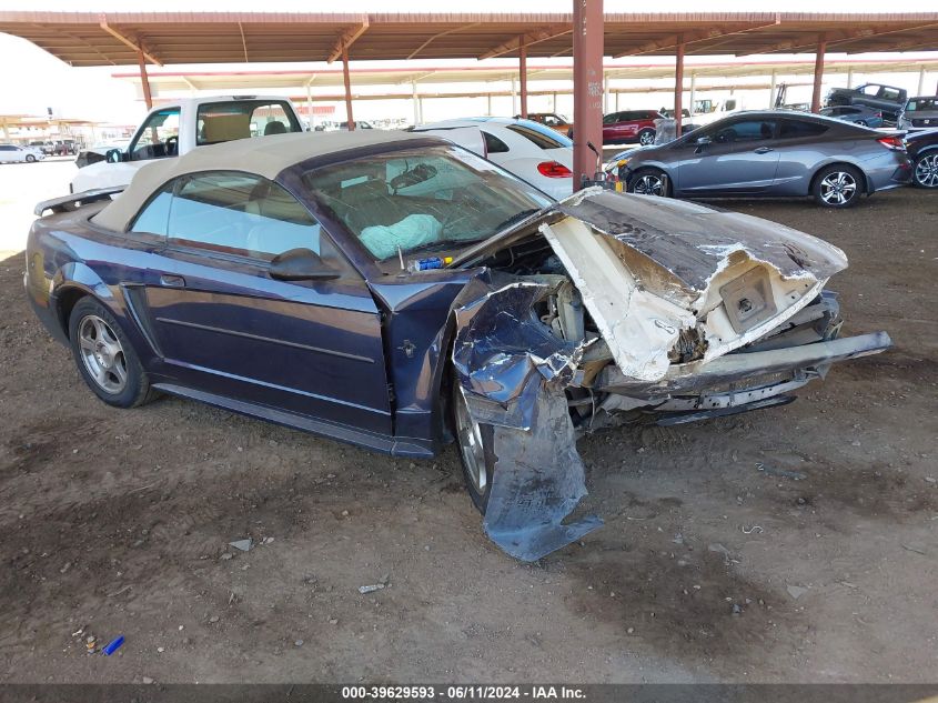 2003 Ford Mustang VIN: 1FAFP44463F407757 Lot: 39629593