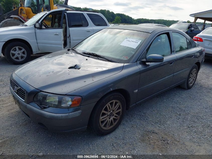 2004 Volvo S60 VIN: YV1RS64A8423H0183 Lot: 39629595