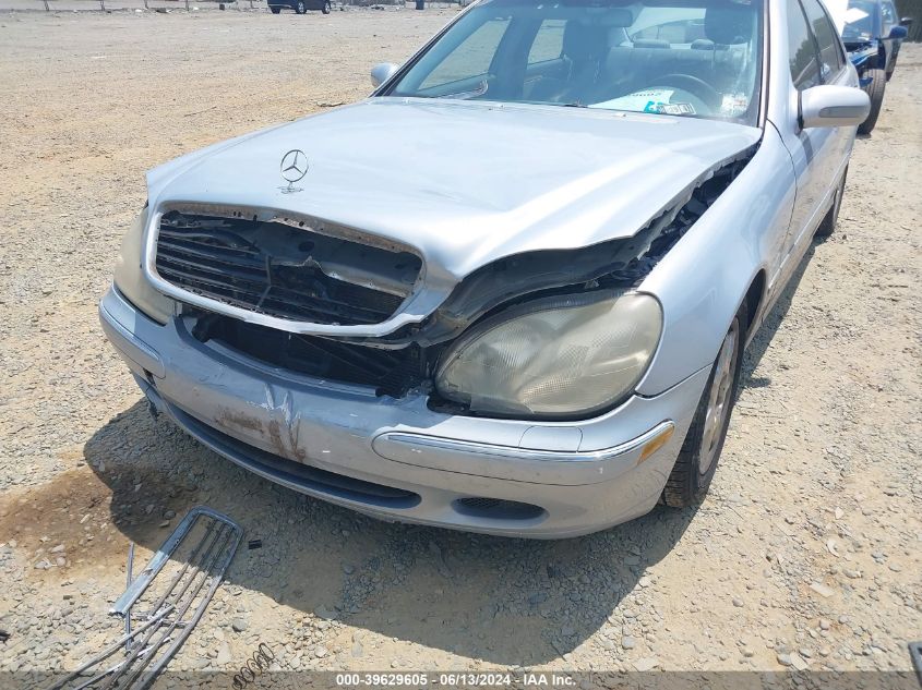 2002 Mercedes-Benz S 430 VIN: WDBNG70J22A298288 Lot: 39629605