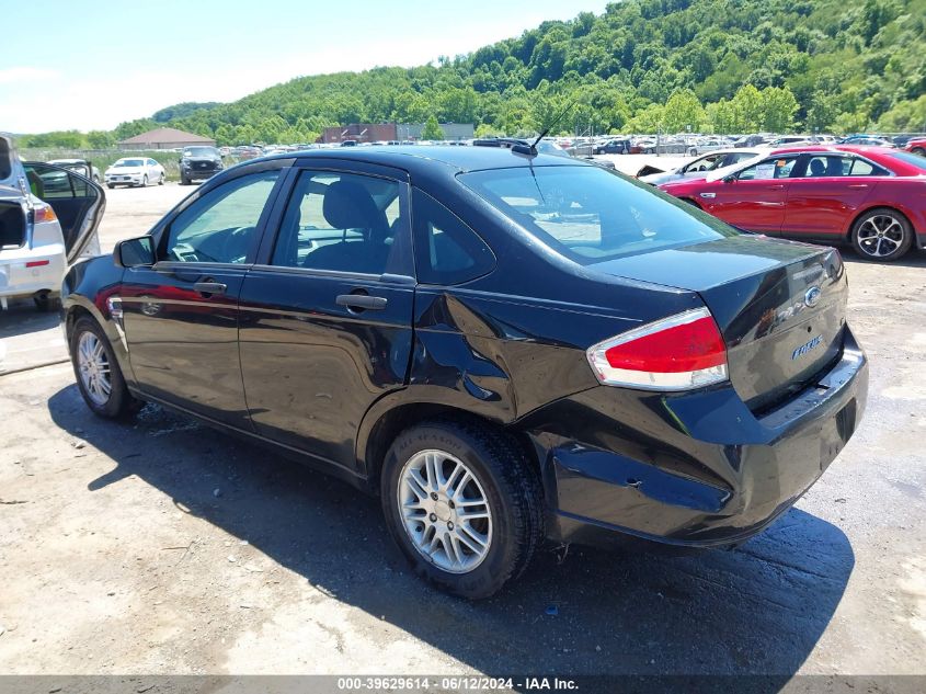 2008 Ford Focus Se/Ses VIN: 1FAHP35N68W161617 Lot: 39629614