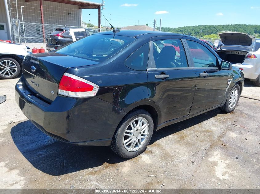 2008 Ford Focus Se/Ses VIN: 1FAHP35N68W161617 Lot: 39629614