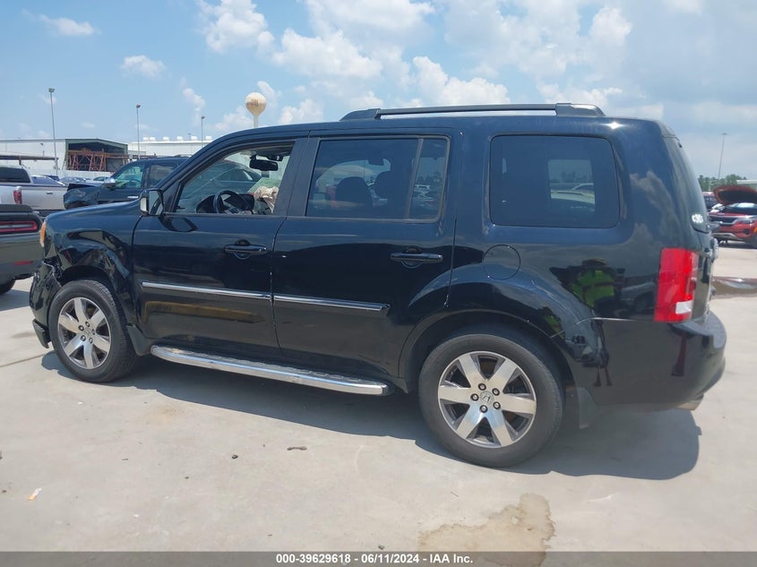 2015 Honda Pilot Touring VIN: 5FNYF3H97FB034890 Lot: 39629618