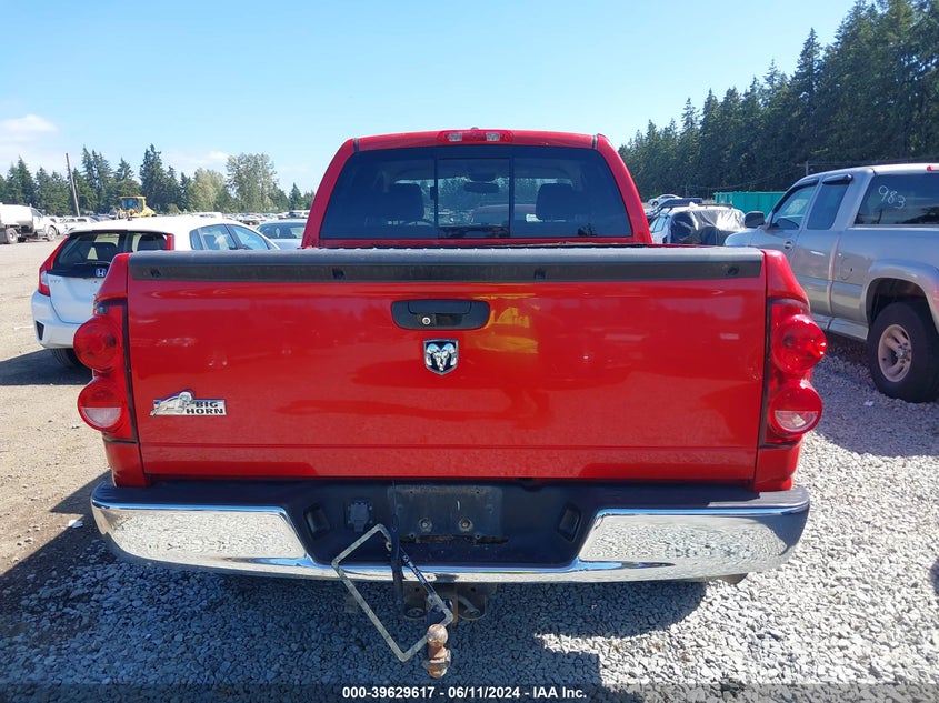 2008 Dodge Ram 1500 Slt VIN: 1D7HA182X8S601885 Lot: 39629617