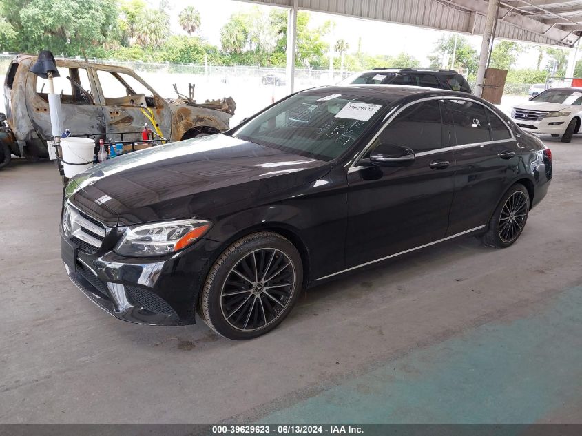 2019 Mercedes-Benz C 300 VIN: 55SWF8DB7KU295720 Lot: 39629623