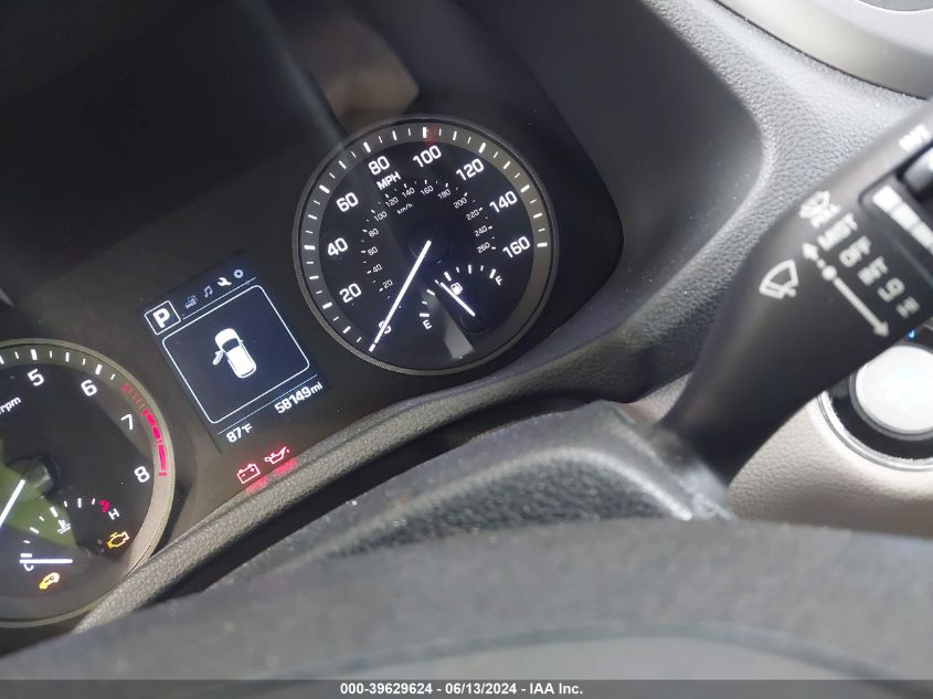 2018 Hyundai Tucson Value VIN: KM8J3CA25JU726956 Lot: 39629624