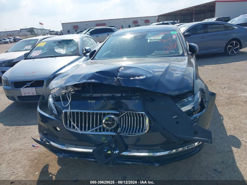 2023 Volvo S90 B6 Plus VIN: LVY062MNXPP320615 Lot: 39629625