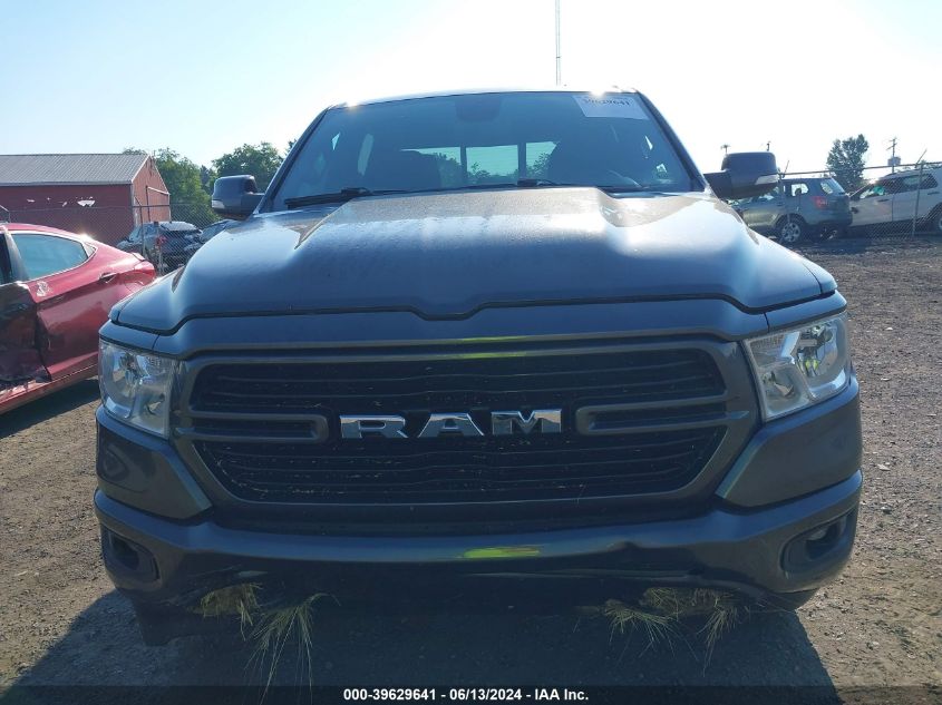 2019 Ram 1500 Big Horn/Lone Star 4X4 5'7 Box VIN: 1C6SRFFT1KN812407 Lot: 39629641