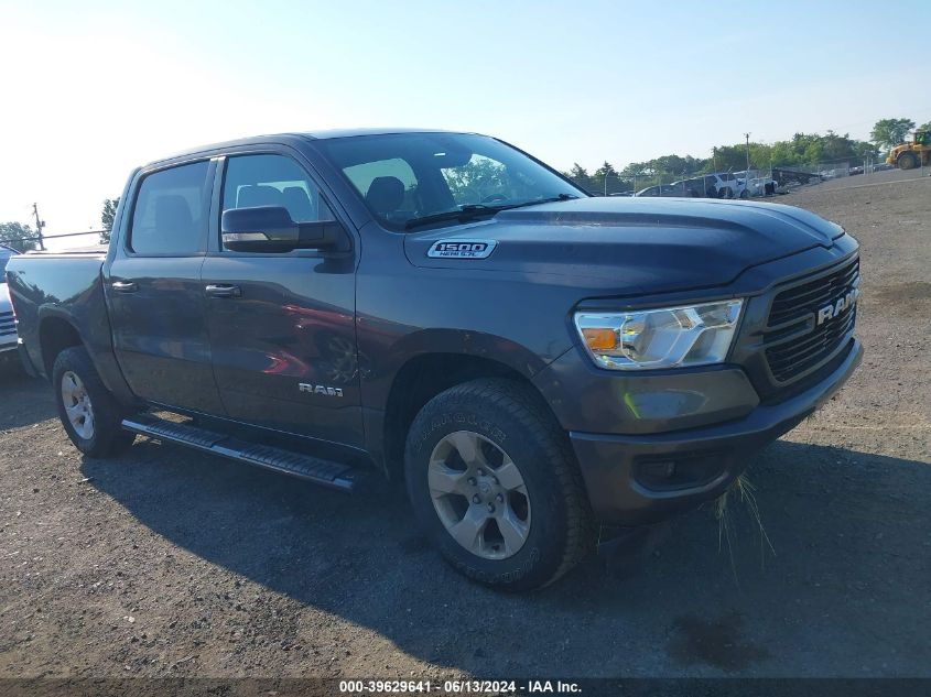 2019 Ram 1500 Big Horn/Lone Star 4X4 5'7 Box VIN: 1C6SRFFT1KN812407 Lot: 39629641