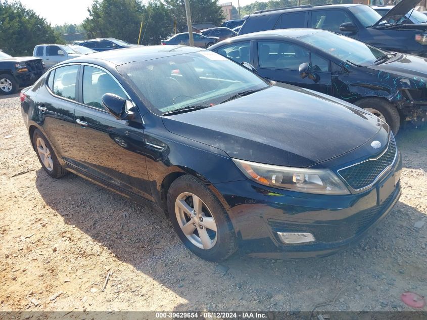 2014 Kia Optima Lx VIN: 5XXGM4A76EG276145 Lot: 39629654