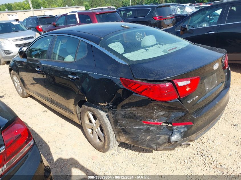 2014 Kia Optima Lx VIN: 5XXGM4A76EG276145 Lot: 39629654