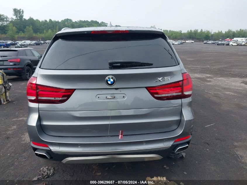 2018 BMW X5 xDrive35I VIN: 5UXKR0C56J0X88837 Lot: 39629657