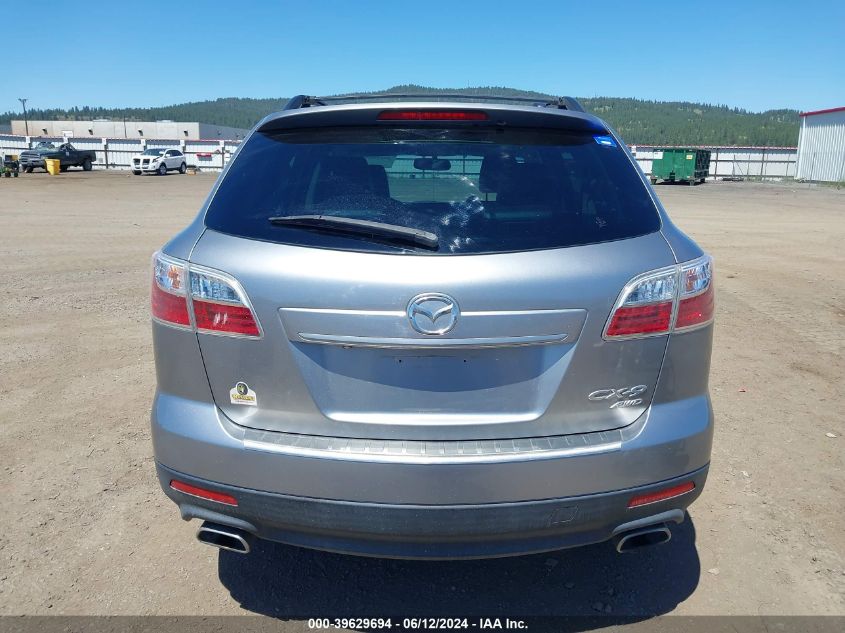 2012 Mazda Cx-9 Touring VIN: JM3TB3CV4C0361226 Lot: 39629694