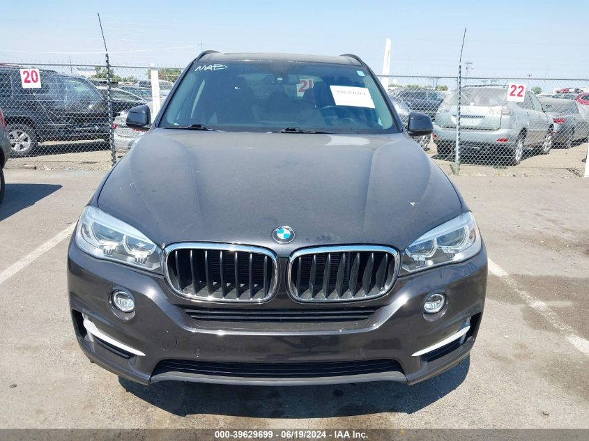 2015 BMW X5 xDrive35I VIN: 5UXKR0C52F0P02625 Lot: 39629699
