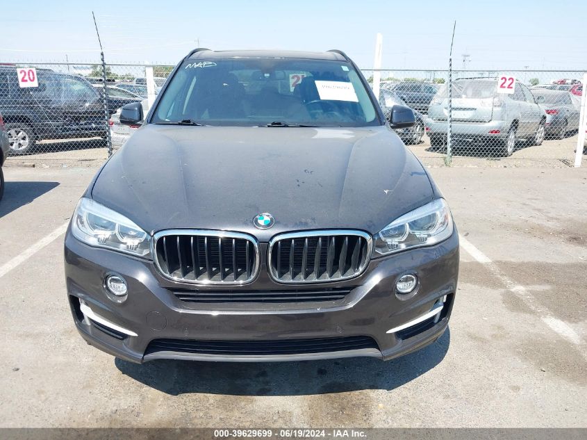 2015 BMW X5 xDrive35I VIN: 5UXKR0C52F0P02625 Lot: 39629699