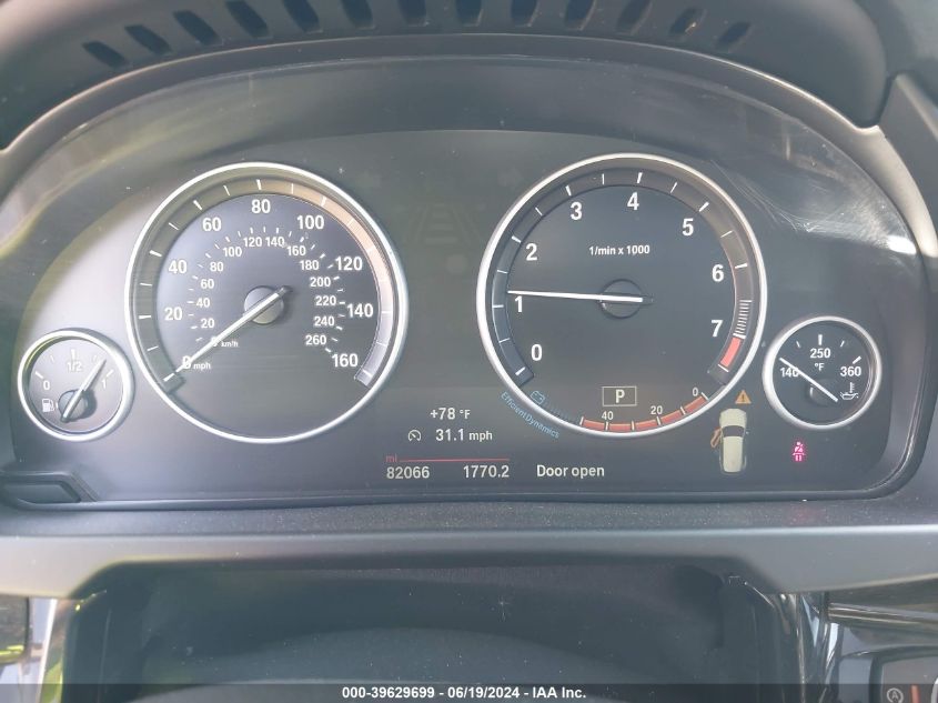 2015 BMW X5 xDrive35I VIN: 5UXKR0C52F0P02625 Lot: 39629699