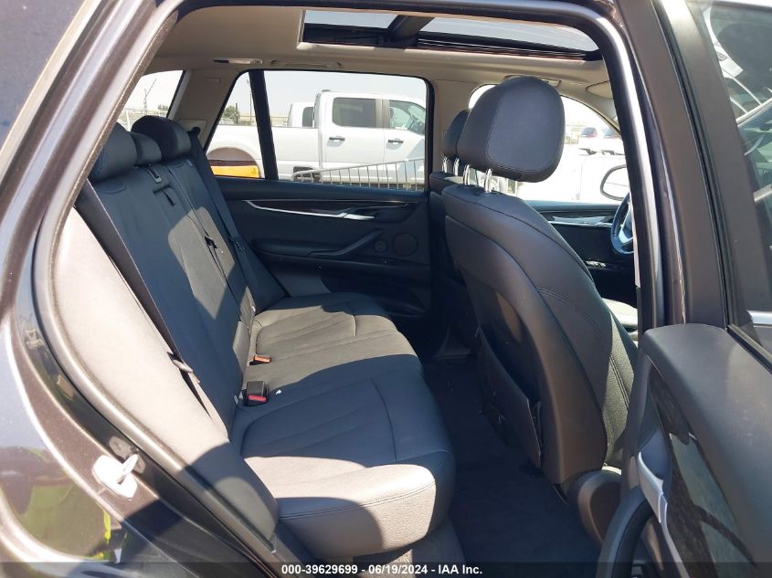 2015 BMW X5 xDrive35I VIN: 5UXKR0C52F0P02625 Lot: 39629699