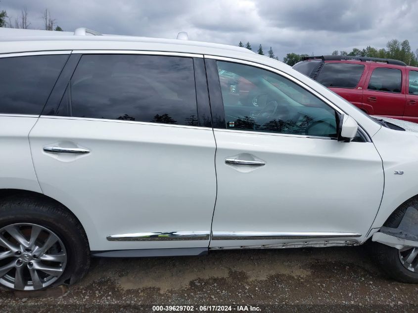 2014 Infiniti Qx60 VIN: 5N1AL0MMXEC542930 Lot: 39629702