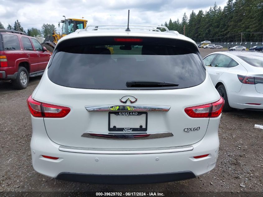 2014 Infiniti Qx60 VIN: 5N1AL0MMXEC542930 Lot: 39629702