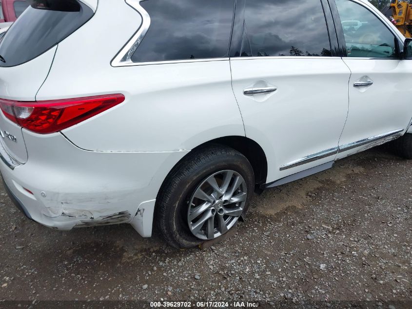 2014 Infiniti Qx60 VIN: 5N1AL0MMXEC542930 Lot: 39629702