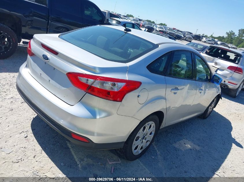 2012 Ford Focus Se VIN: 1FAHP3F21CL310854 Lot: 39629706