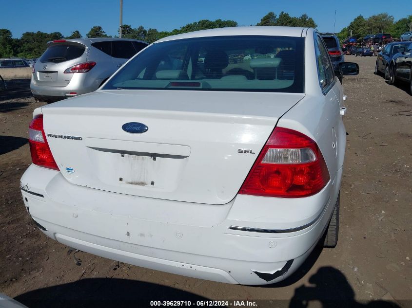 2005 Ford Five Hundred Sel VIN: 1FAFP24175G127739 Lot: 39629710