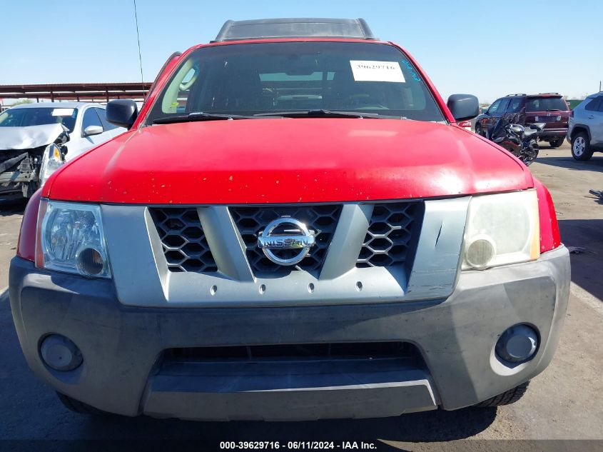 2008 Nissan Xterra S VIN: 5N1AN08UX8C513579 Lot: 39629716
