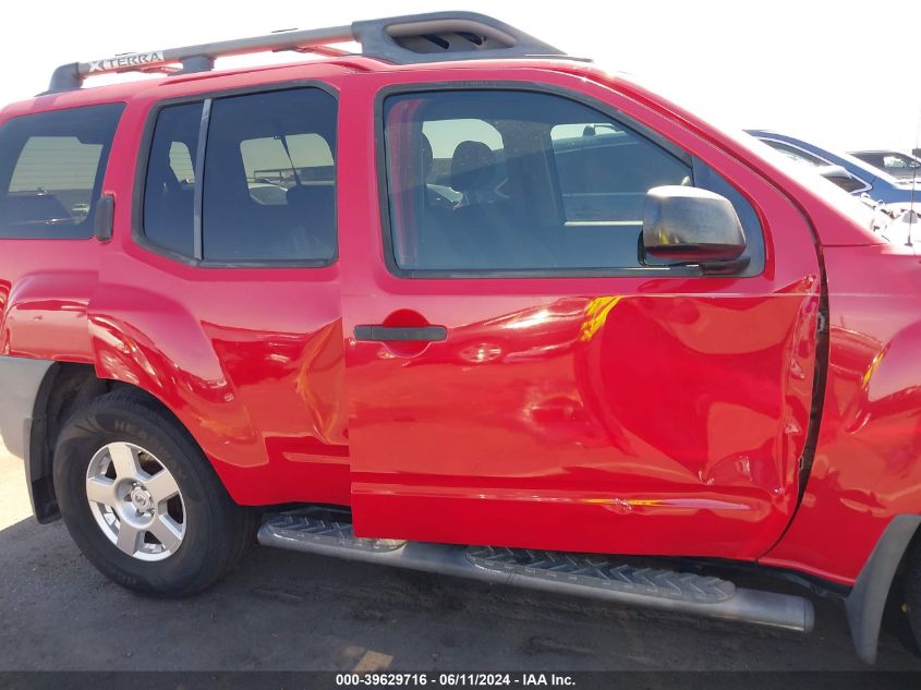 2008 Nissan Xterra S VIN: 5N1AN08UX8C513579 Lot: 39629716