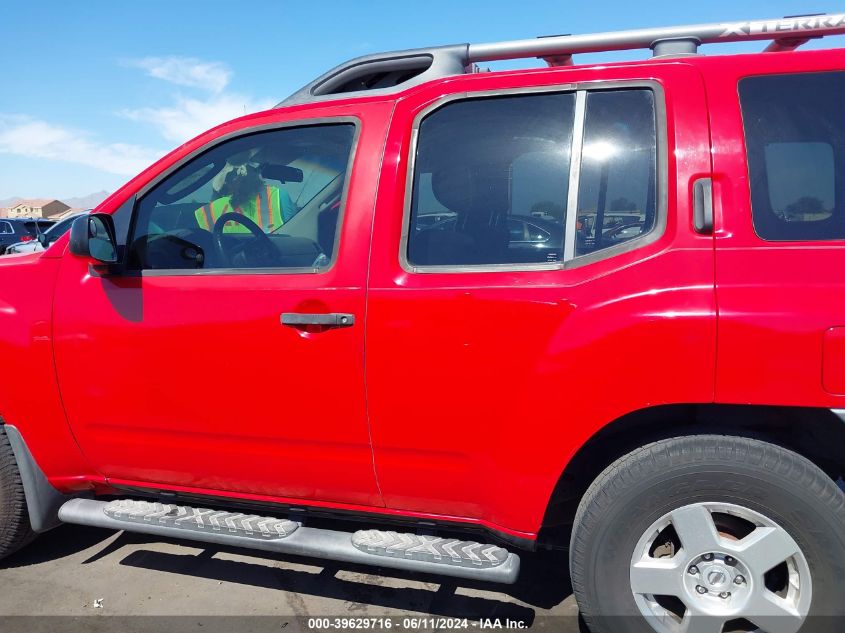 2008 Nissan Xterra S VIN: 5N1AN08UX8C513579 Lot: 39629716