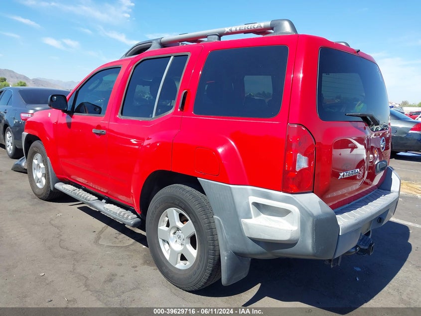 2008 Nissan Xterra S VIN: 5N1AN08UX8C513579 Lot: 39629716