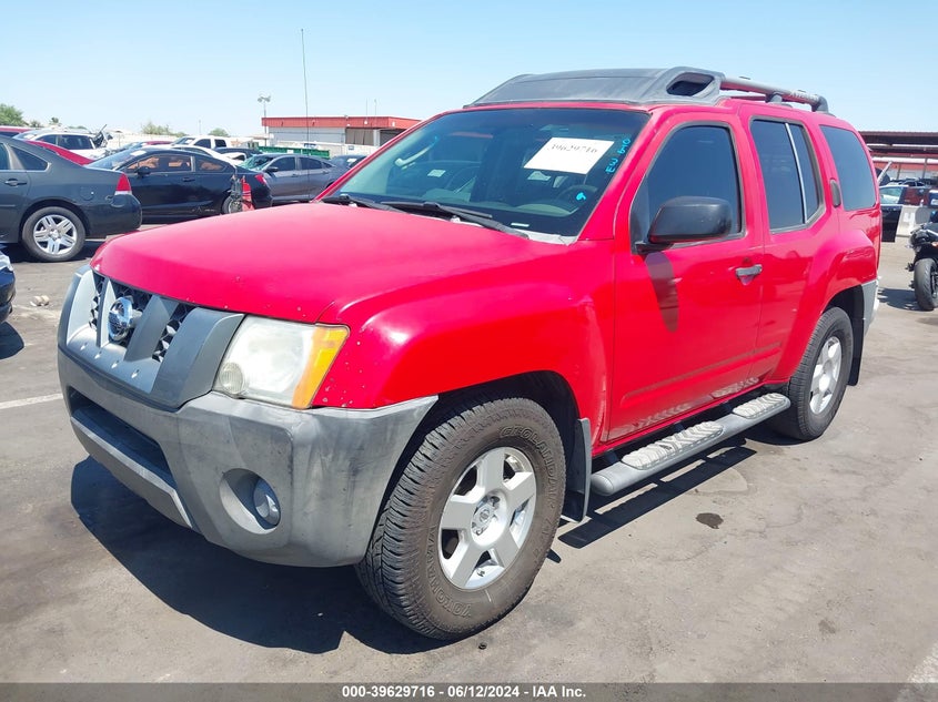 2008 Nissan Xterra S VIN: 5N1AN08UX8C513579 Lot: 39629716