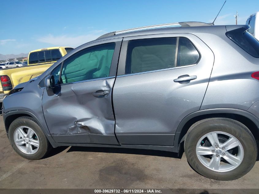 2020 Chevrolet Trax Fwd Lt VIN: 3GNCJLSB7LL275454 Lot: 39629732