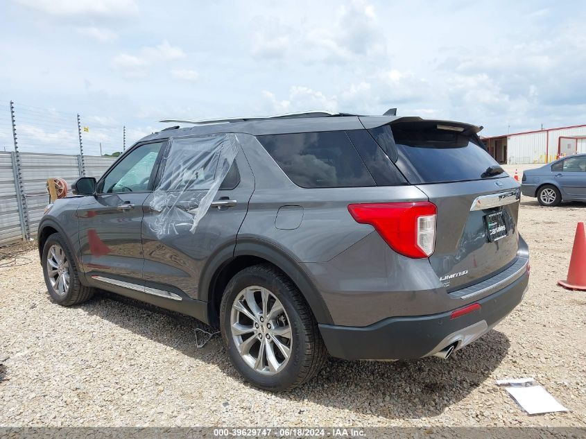 2021 Ford Explorer Limited VIN: 1FMSK7FH2MGB05723 Lot: 39629747