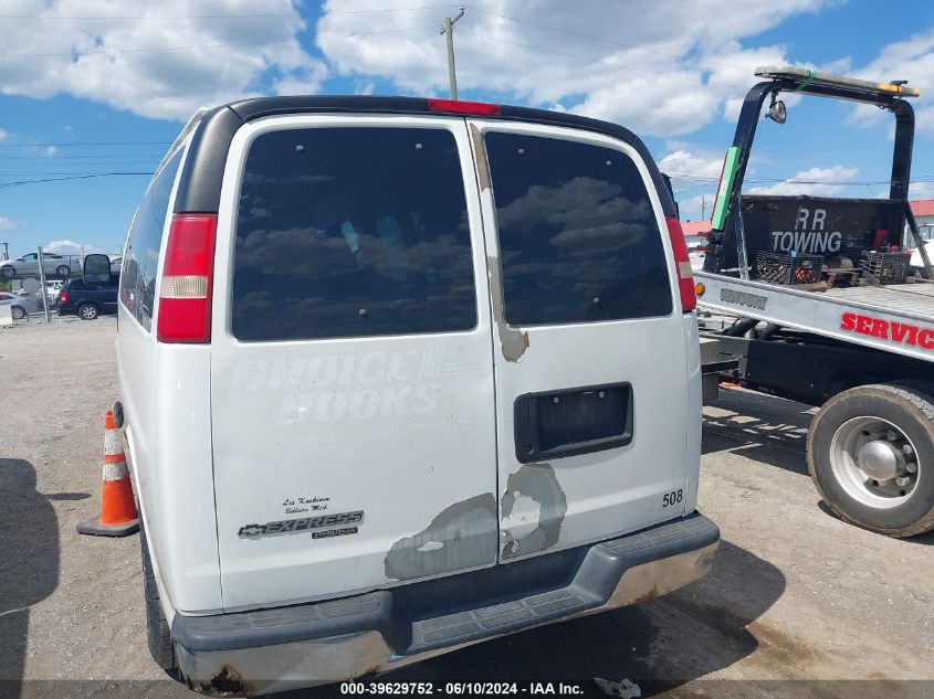 2008 Chevrolet Express Ls VIN: 1GAHG39K481172003 Lot: 39629752