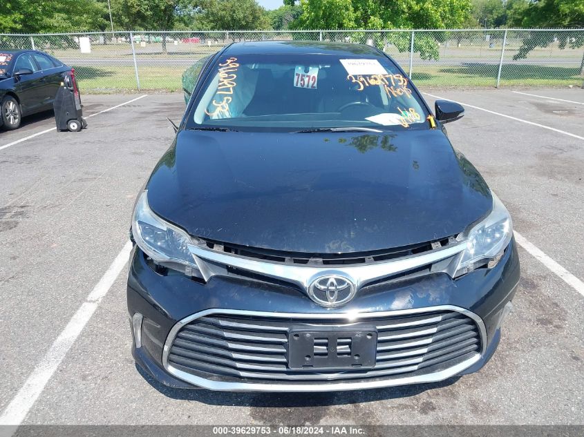 2016 Toyota Avalon Xle Premium VIN: 4T1BK1EB0GU206940 Lot: 39629753