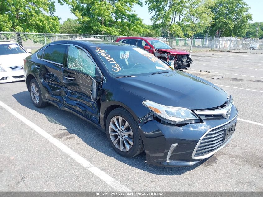 2016 Toyota Avalon Xle Premium VIN: 4T1BK1EB0GU206940 Lot: 39629753