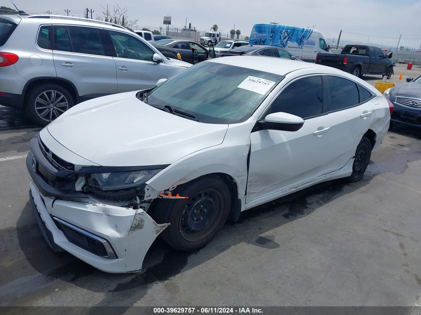 VIN 2HGFC2F61KH568606 2019 HONDA CIVIC LX
