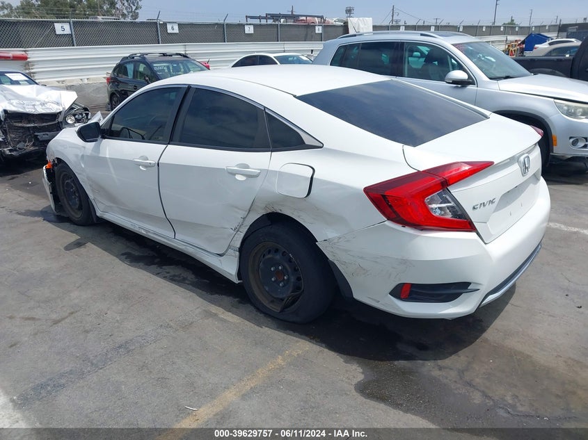 VIN 2HGFC2F61KH568606 2019 HONDA CIVIC LX