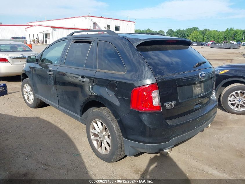 2013 Ford Edge Se VIN: 2FMDK3GCXDBB08834 Lot: 39629763