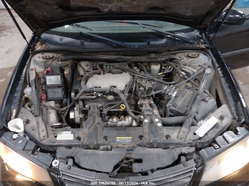 2002 Chevrolet Impala VIN: 2G1WF52E129106361 Lot: 39629786